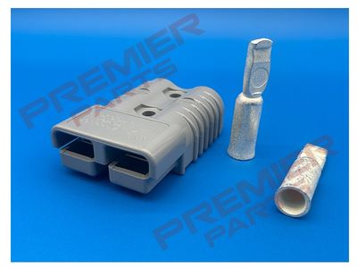 ANDERSON SB175 PLUG WITH CONTACTS FOR 35MM CABLE.