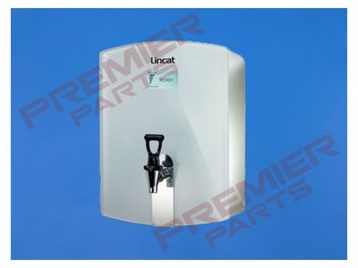 Lincat Automatic Fill Wall Mounted Water Boiler White Glass Front
