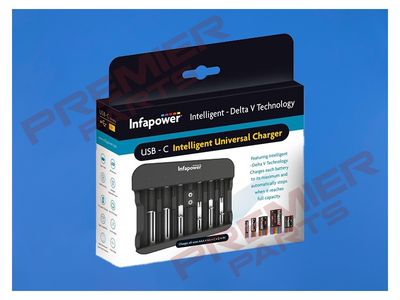 Intelligent Universal Battery Charger for AA AAA C D 9V