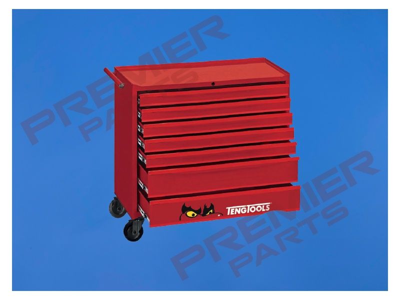 37” TOP BOX WITH 5 DRAWERS.