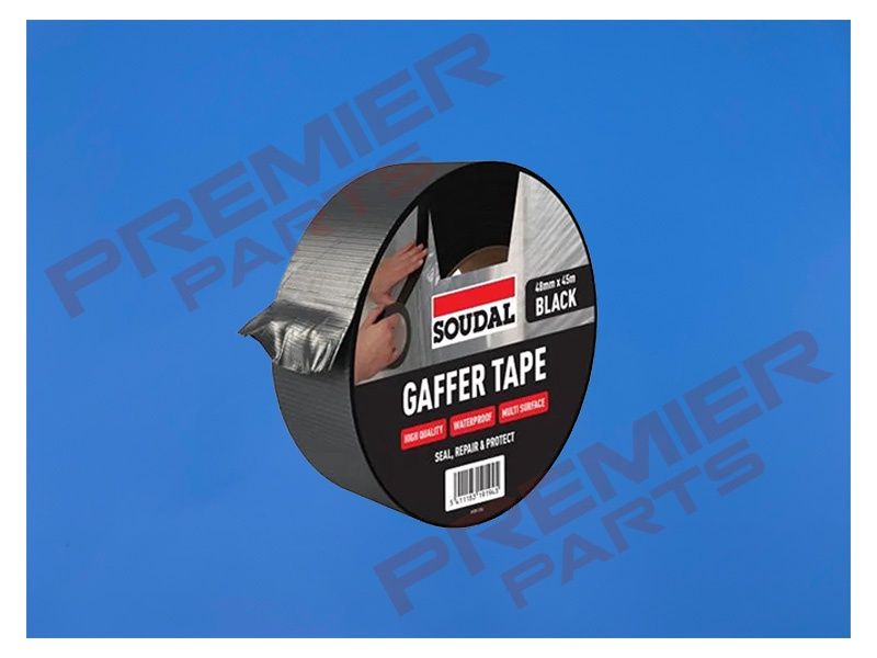 Gaffer Tape Black - 48mm x 45m Soudal 167039