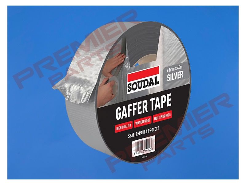 Gaffer Tape Silver (48mm x 45m) Soudal - 167038
