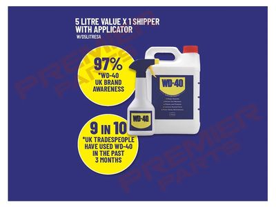 WD‑40® Multi-Use Product & Spray Bottle 5 litre