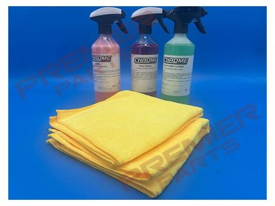 Fabric Chrome Cleaning Kit