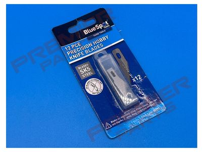 12 PCE Precision Hobby Knife Blades