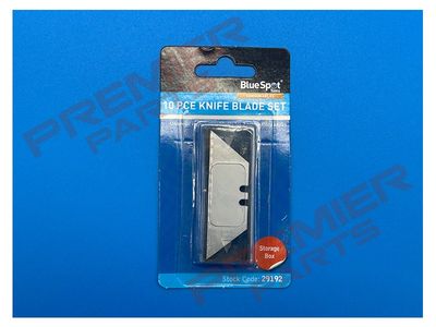 10 PCE Utility Blades In Dispenser