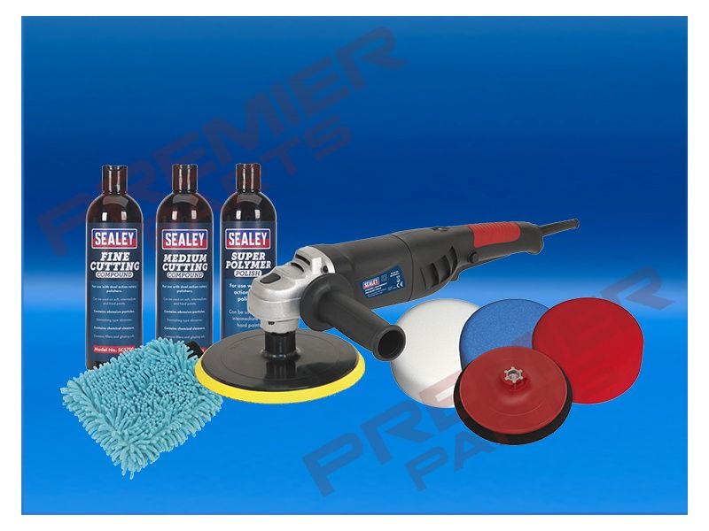 180mm Pro Polishing &amp; Compounding Kit 1100W/230V