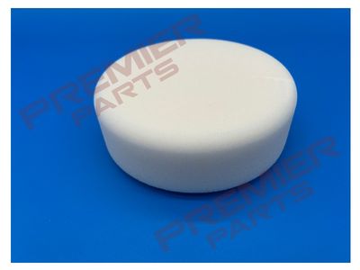 Hook-and-Loop Buffing & Polishing Foam Head 150 x 50mm - White/Dense