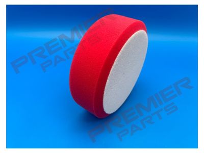 Hook-and-Loop Buffing & Polishing Foam Head 150 x 50mm - Red/Ultra-Soft Hook-and-Loop Buffing & Polishing Foam Head 150 x 50mm - Red/Ultra-Soft