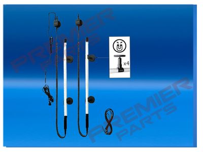 Lighting solution for 2-post lifts and column lifts line light Lighting solution for 2-post lifts and column lifts line light