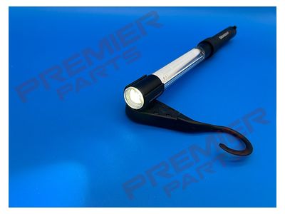Rechargeable inspection hand lamp with top spot light
