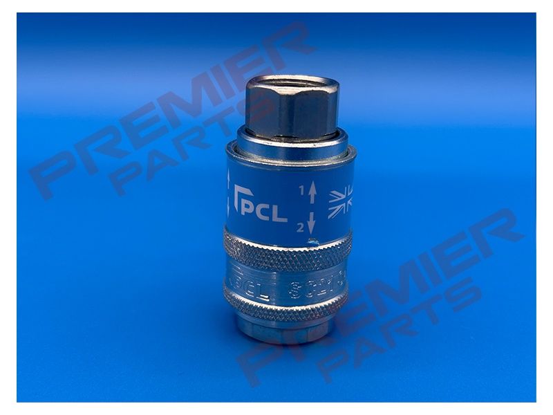 S19 Safety Coupling Safeflow Female Thread 1/4, 3/8, 1/2, THREAD SIZE: 1/4