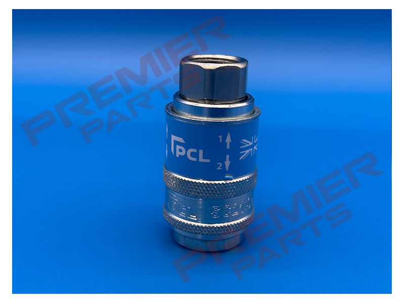S19 Safety Coupling Safeflow Female Thread 1/4, 3/8, 1/2, THREAD SIZE: 1/4