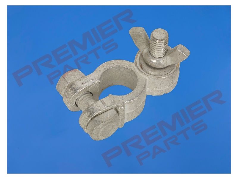 Battery Terminal Post with Washer &amp; Wing Nut Negative 24V