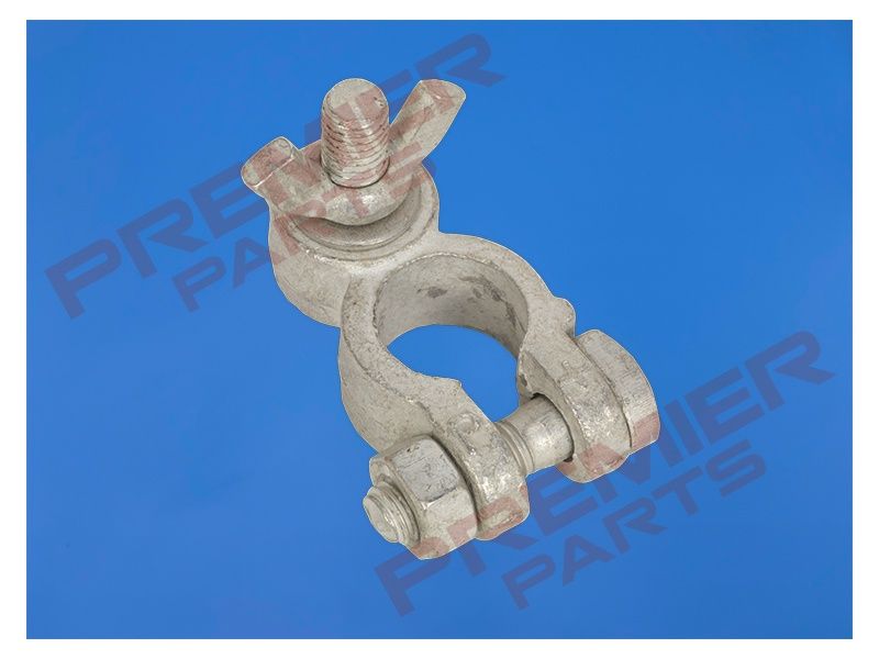 Battery Terminal Post with Washer &amp; Wing Nut Positive 24V