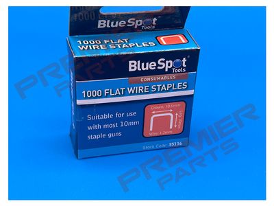 10mm Crown Flat Wire Staples T50 Type