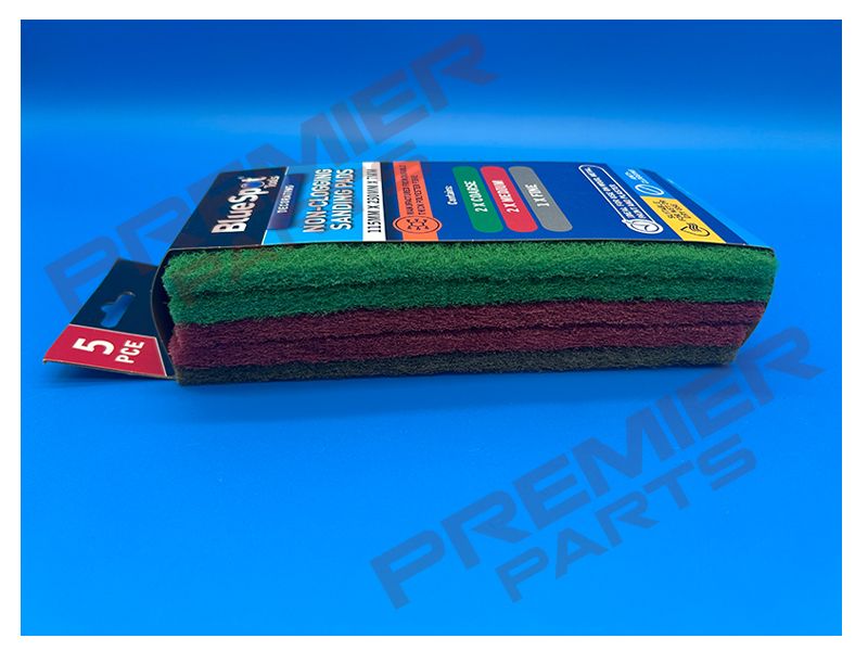 5 PCE Non-Clogging Sanding Pads (120x 235mm)
