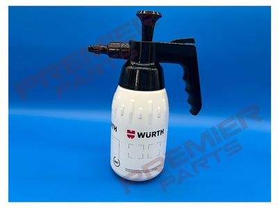 360° Pump spray bottle Solvent resistant Black Top