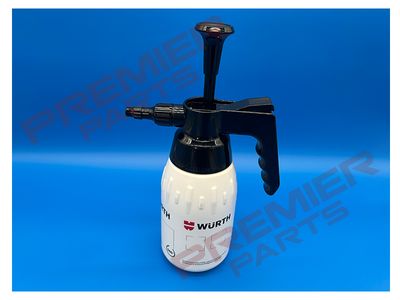 360° Pump spray bottle Solvent resistant Black Top