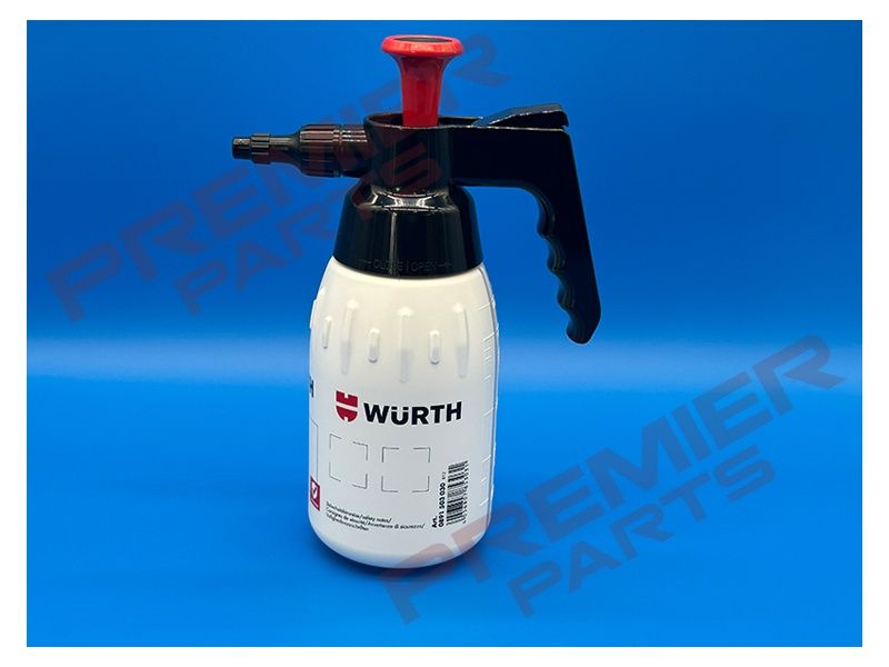 Pump spray bottle, acid-resistant Red Top