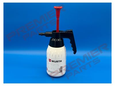 Pump spray bottle, acid-resistant Red Top