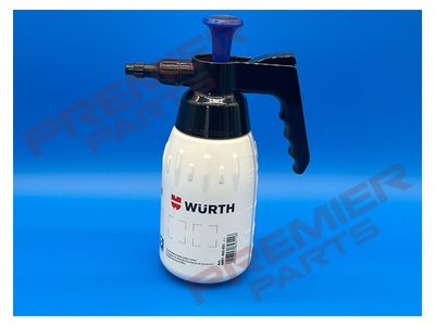 Pump spray bottle, alkaline-resistant Blue Top