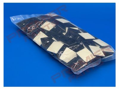 Black 4 Way Adhesive Tiebase 28mm (PK100)