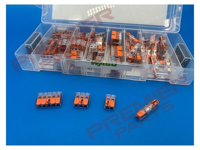 Wago 887-803 221 Series L-BOXX Micro Connector Kit 93pcsSplicing Connector 0.2-4MM 32AMP
