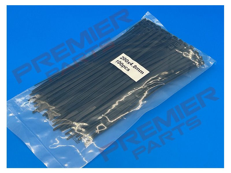 CABLE TIE 4.8X200 PACK OF 100