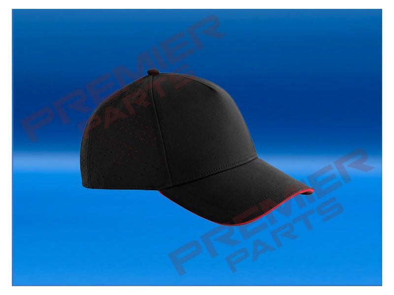 Accelerate cap (B155R), Colour: Black/Red
