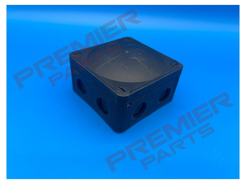 WISKA Black Junction Box Enclosure 95X95X60 COMBI 407