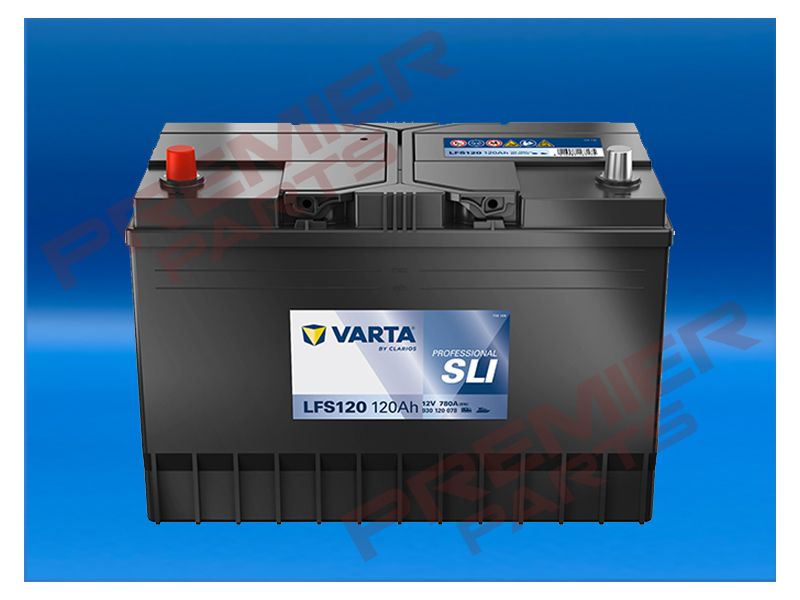 LFS120 Varta Professional SLI Leisure Battery 12V 120Ah 930 120 078 (679) (M110)