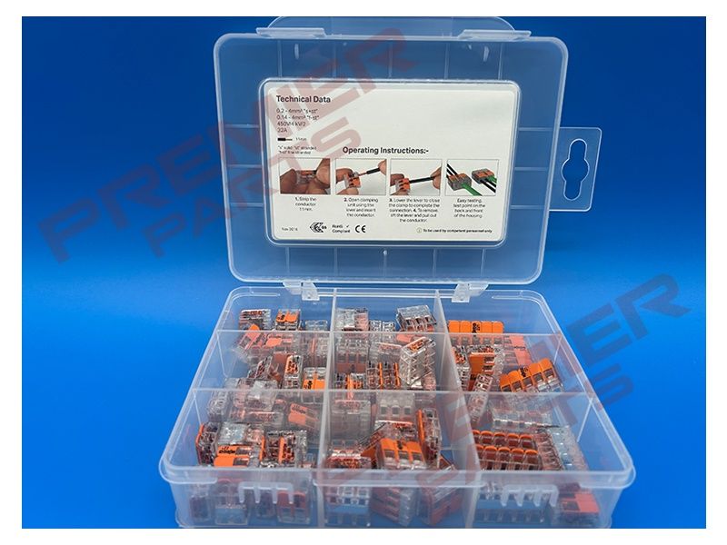 Wago 887-1046 Compact Lever Case 221 Series 85 Piece0.5-6MM 41AMP
