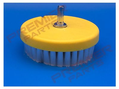 Heavy Duty Soft Bristle Drill Attachable Carpet Brush 100MM