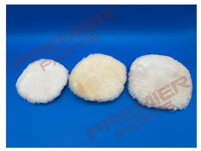 LAMBS WOOL MACHINE POLISHING BONNETS 7" 8" 9"