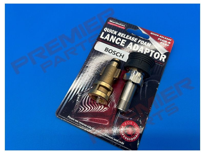 FOAM LANCE ADAPTORS WITH QUICK RELEASE COUPLING, TYPE: BOSCH