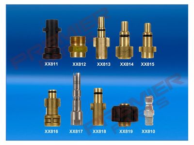 FOAM LANCE ADAPTORS WITH QUICK RELEASE COUPLING
