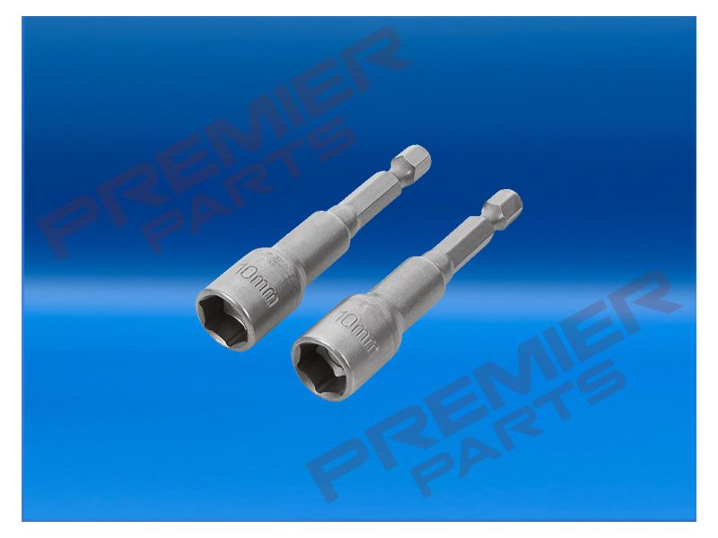 2 PCE 10mm Magnetic Power Nut Setter