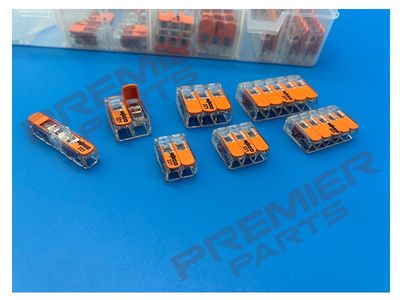Wago 221 Series Micro Mixed Connector Kit 0.2-4MM 32A & 0.5-6MM 41A 54pcs