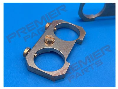 Wiska EC308 Brass Earthing Clamp Kit pk2 10101473