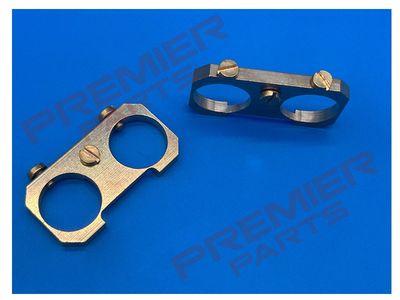 Wiska EC308 Brass Earthing Clamp Kit pk2 10101473