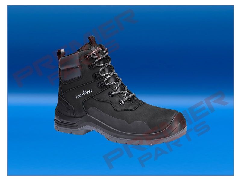 Composite Nubuck Ankle Boot S7L LG FO SR SC Black  ( FV06 ), Size: 6 (39)