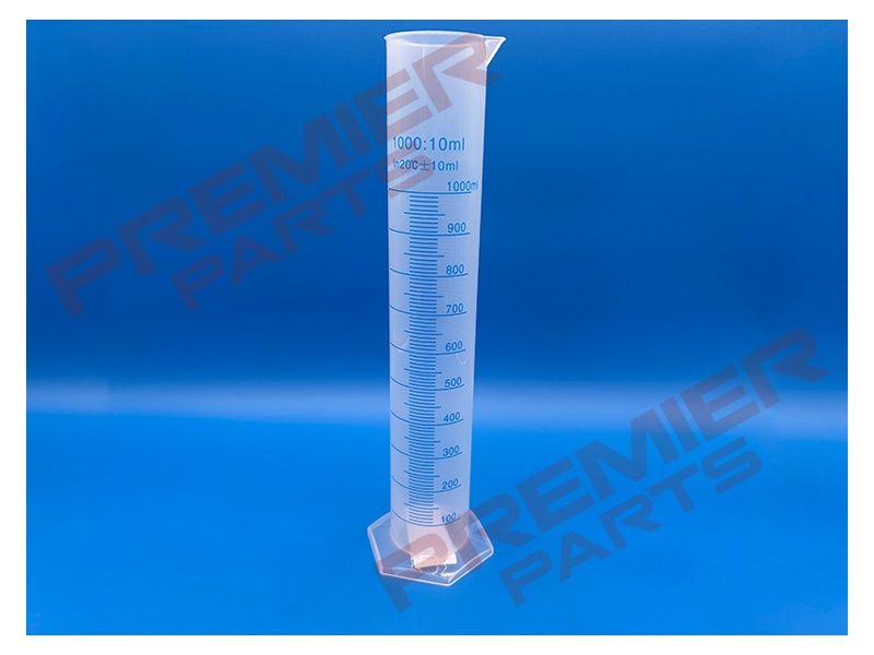 1000ml Transparent Plastic Graduated Cylinder