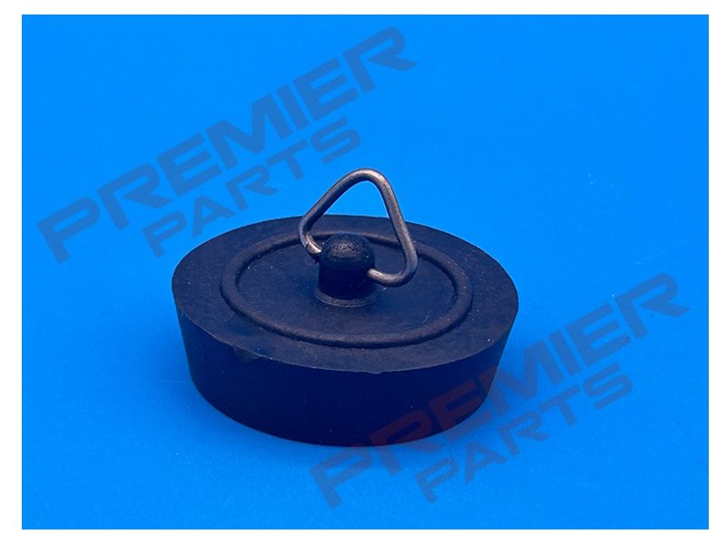 Sink &amp; Bath Plug - 1 1/2" - Black