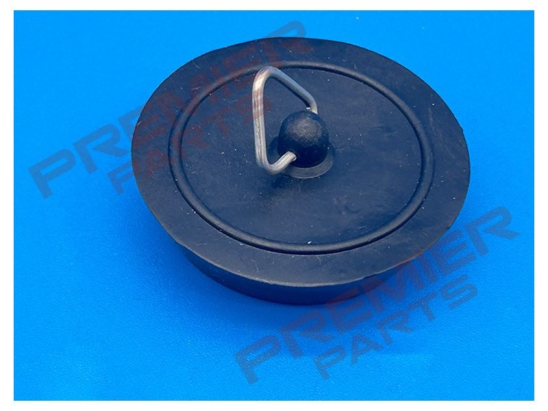 Sink &amp; Bath Plug - 1 3/4" - Black