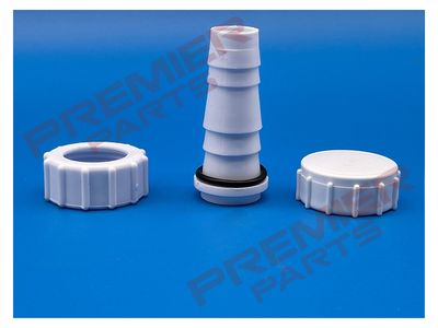Appliance Nozzle; Nut &amp; Endcap
