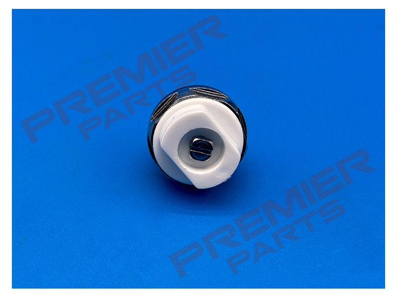 Chrome plated directional radiator air vent 1/2"