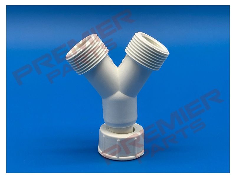 Washing Machine Y-Piece - Plastic