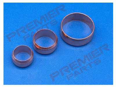 8MM COPPER OLIVE (10PK)