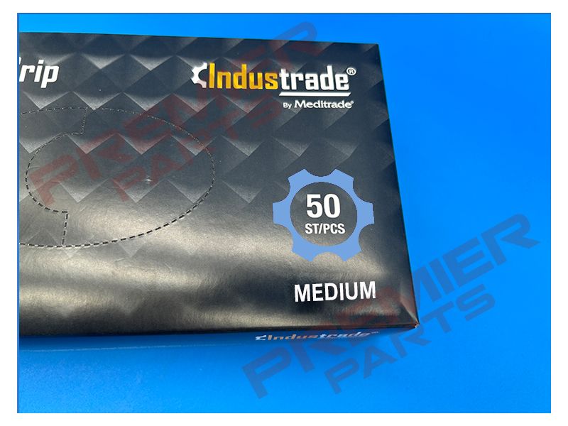 Black Diamond Grip Nitrile Gloves (50s) M,  L, XL, Size: MED